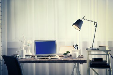 Bilgisayar ile modern çalışma alanı