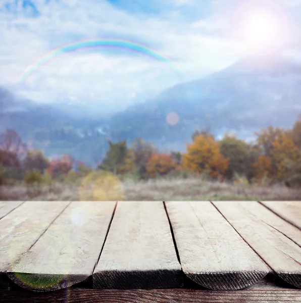 Bellissimo paesaggio di montagna autunno — Foto Stock