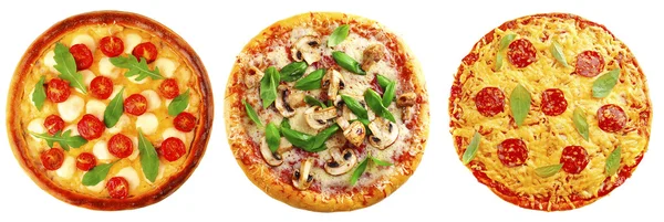 ピザのセット — ストック写真