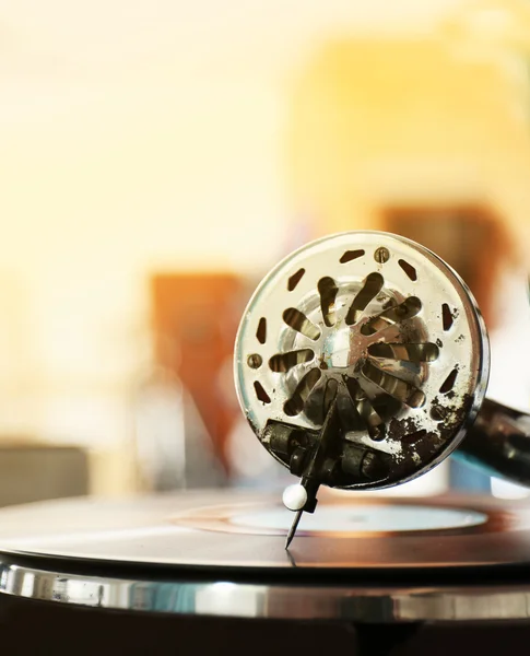 Vieux gramophone vintage — Photo