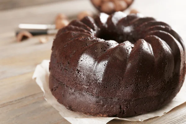 초콜릿 머핀 케이크 — 스톡 사진