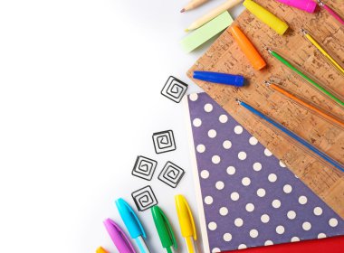 İleti örneği üzerinde beyaz dizi