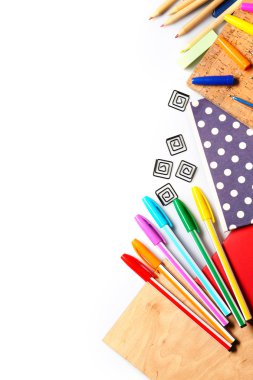 İleti örneği üzerinde beyaz dizi