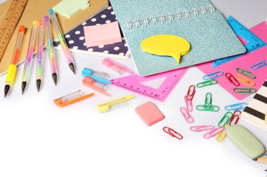 İleti örneği üzerinde beyaz dizi