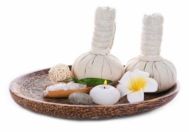 Güzel spa kompozisyonu