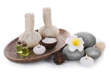 Güzel spa kompozisyonu