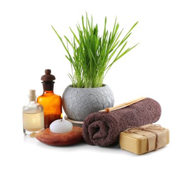 Güzel spa kompozisyonu