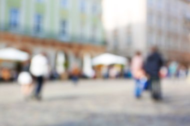 Sokak arka plan bulanıklık