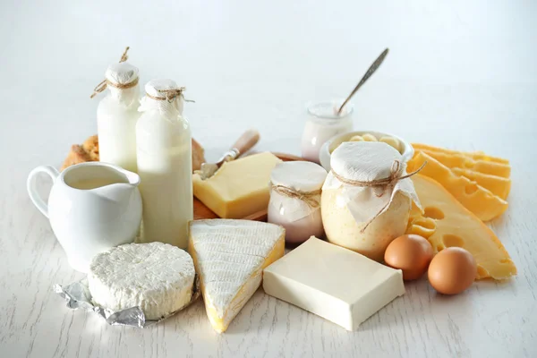 Fresh Dairy products — Stock Photo, Image