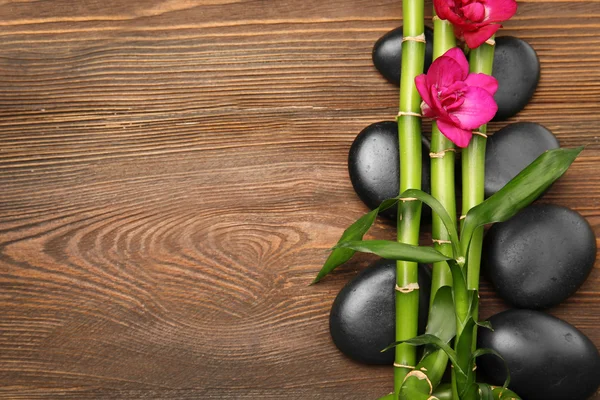 Beautiful spa composition with stones — Stock Photo, Image