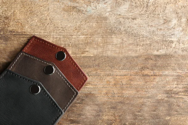 Kilka skórzane portfele — Zdjęcie stockowe