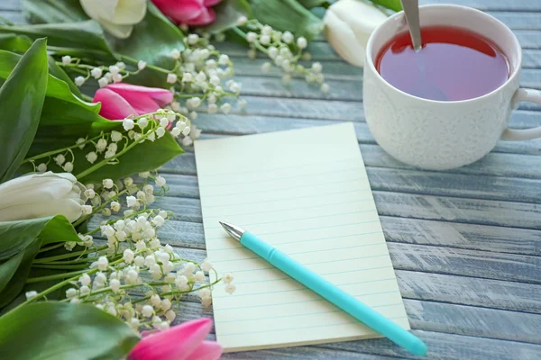 Frische Frühlingsblumen — Stockfoto