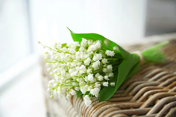 Bouquet of lilies of the valley — Stock Photo, Image