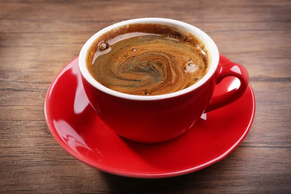 Cup of fresh coffee — Stock Photo, Image