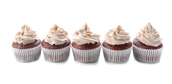 Tasty chocolate cupcakes — Stock Photo, Image