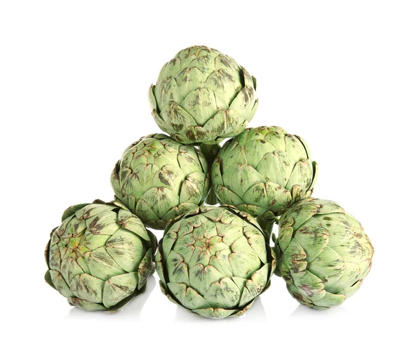 Artichokes, isolated on white — Stock Photo, Image