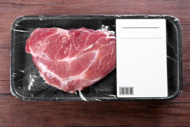 Paketlenmiş et parçaları 