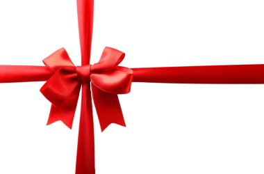 kırmızı kurdele yay