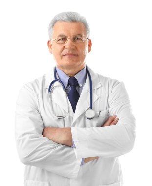 profesyonel doktor stetoskop ile