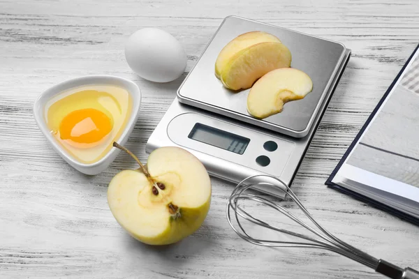 Cooking apple cake concept — Stock Photo, Image