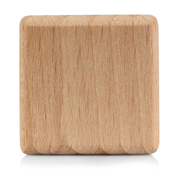 Cubo de niño de madera — Foto de Stock