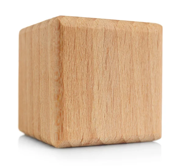 Wooden child cube — Stock Photo, Image