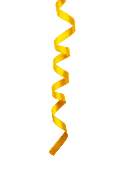 Decorative Yellow ribbon — Stock Photo, Image