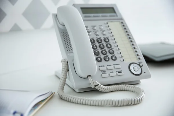 Telefono IP dell'ufficio — Foto Stock