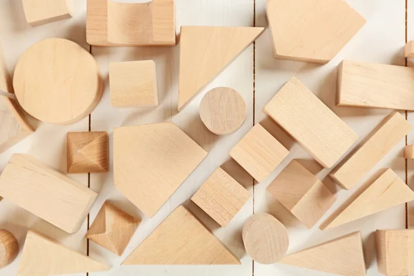 Wooden children's cubes — Stock Photo, Image