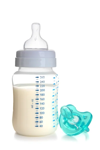 Baby milk bottle — Stock Photo, Image