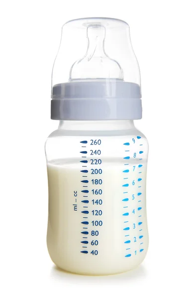 婴儿牛奶瓶 — 图库照片