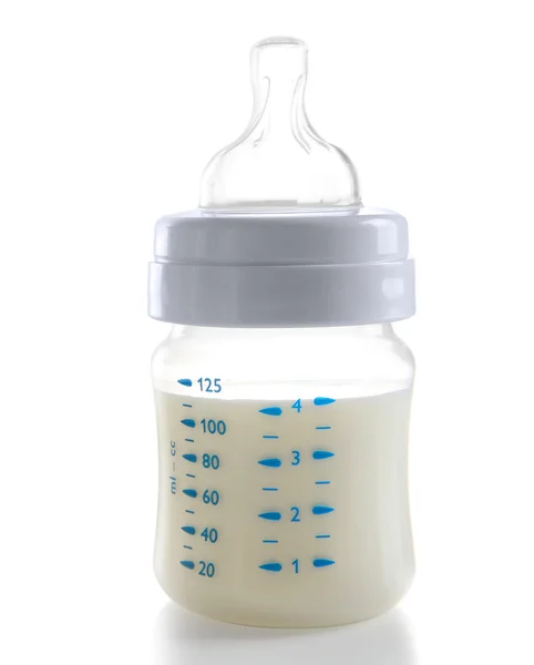 Bottiglia di latte bambino — Foto Stock