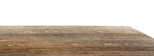 Drewniany stół biały — Zdjęcie stockowe