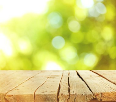 Soyut doğa bokeh arkaplanı