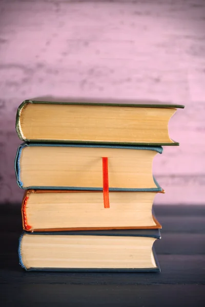 Set van stapel boeken — Stockfoto