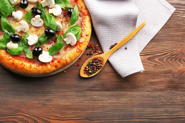 Delicious tasty pizza — Stock Photo, Image