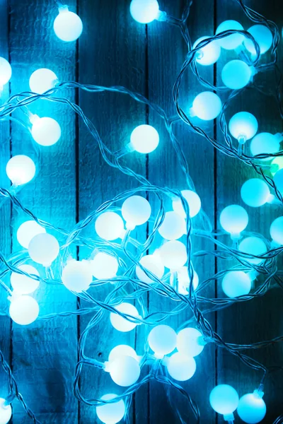Elektrischer Weihnachtskranz — Stockfoto