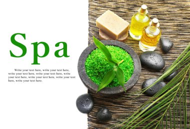 Güzel spa kompozisyonu 