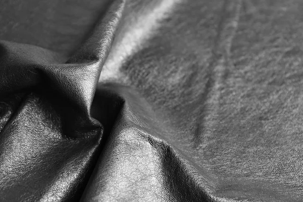 Wrinkled leather texture — Stock Photo, Image