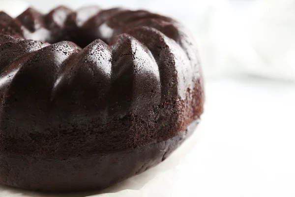 Торт шоколадний кекс — стокове фото