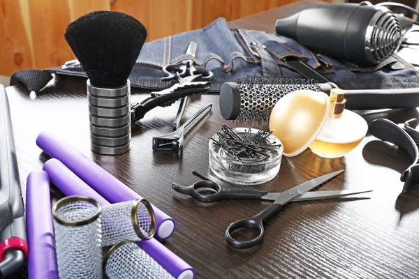 Professional hairdresser tools — Stock Photo, Image