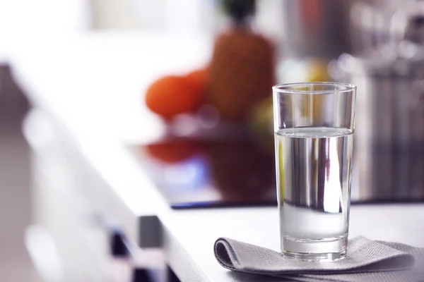 Glas reines Wasser — Stockfoto