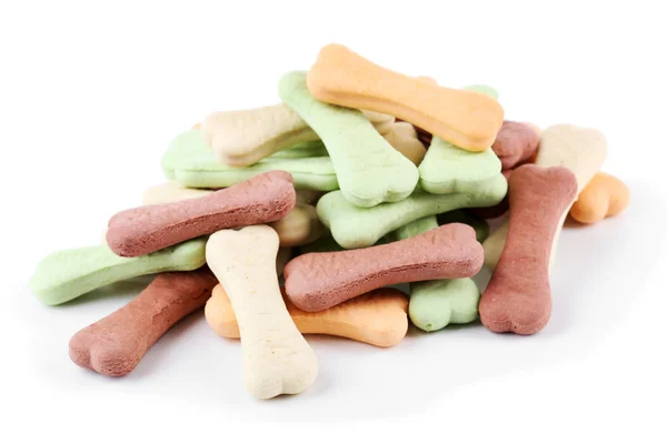 Pile of dog biscuit bones — Stock Photo, Image