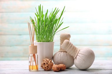 Güzel spa kompozisyonu 