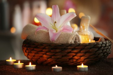 Güzel spa kompozisyonu