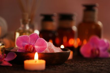 Güzel spa kompozisyonu