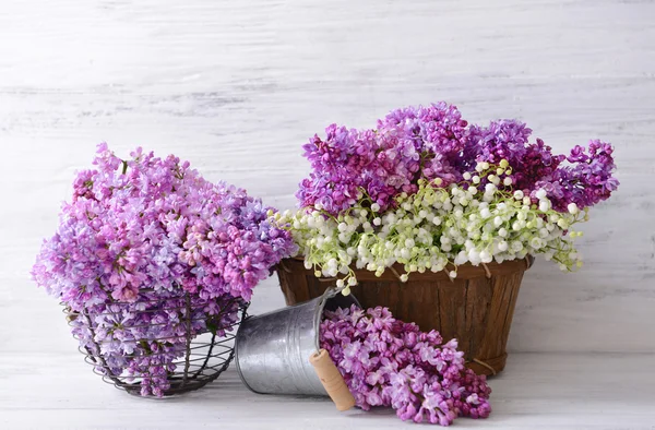 Bouquets de flores de primavera — Fotografia de Stock