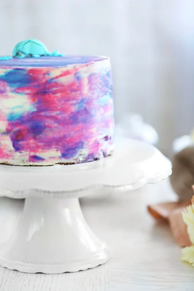 Lezzetli renk pasta — Stok fotoğraf