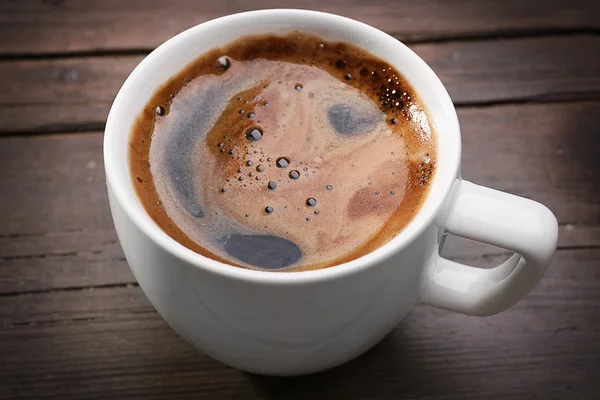 Cup of fresh coffee — Stock Photo, Image