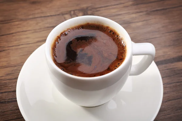 Kopje verse koffie — Stockfoto